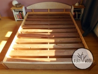 bielone łóżko z drewna litego2 - very wood