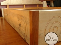 bielone łóżko z drewna litego3 - very wood