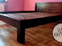 garderoba z drewnianym łóżkiem7 - very wood